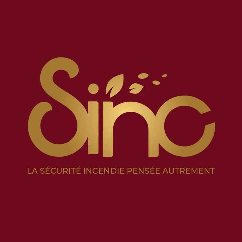 Logo SINC, la sécurité incendie pensée autrement
