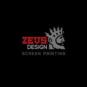 Logo Zeus Design, screen printing
