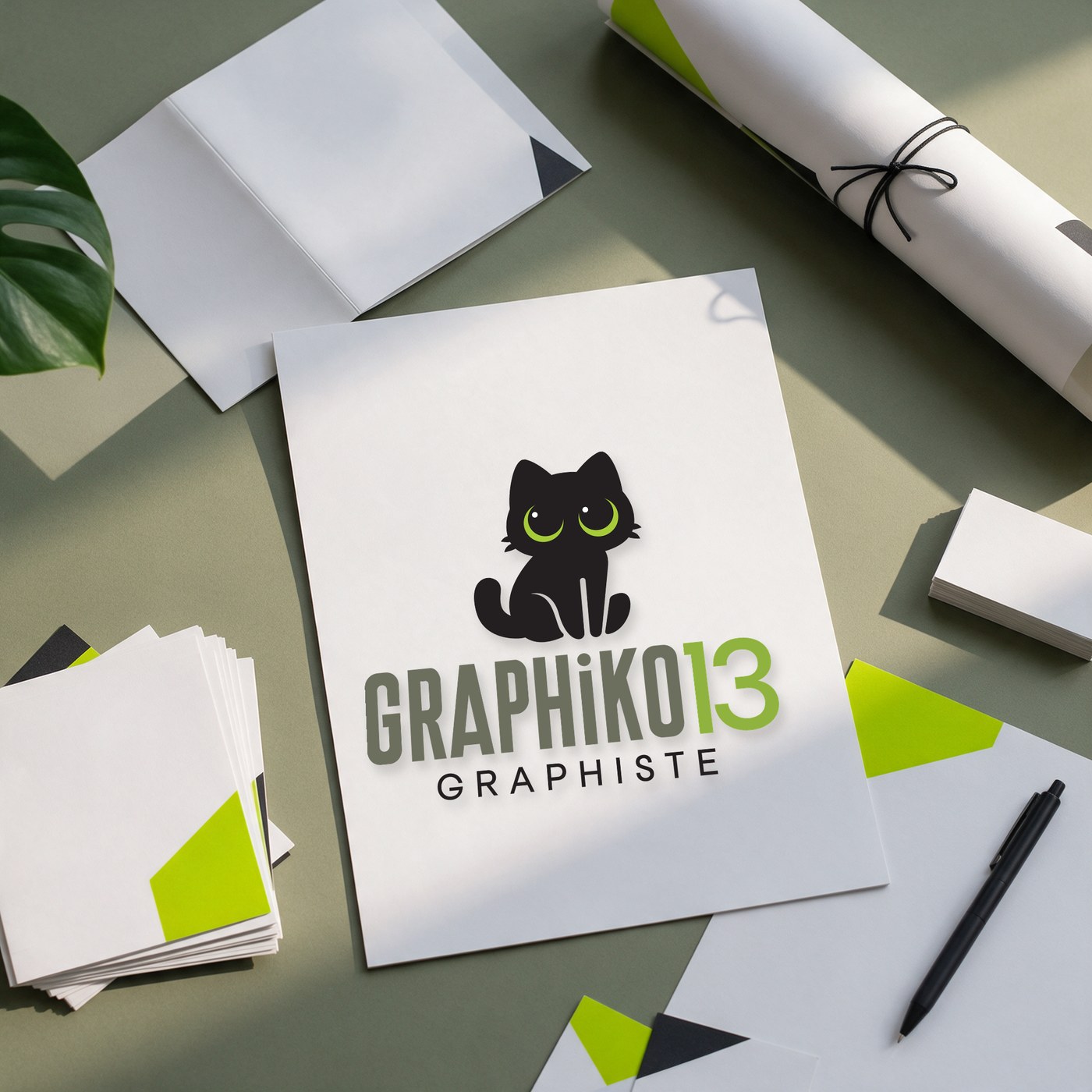 Planches de flyers et brochures imprimées