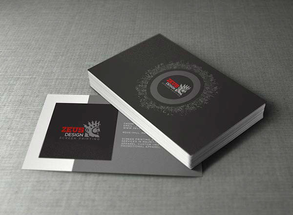 Cartes de visite Zeus Design
