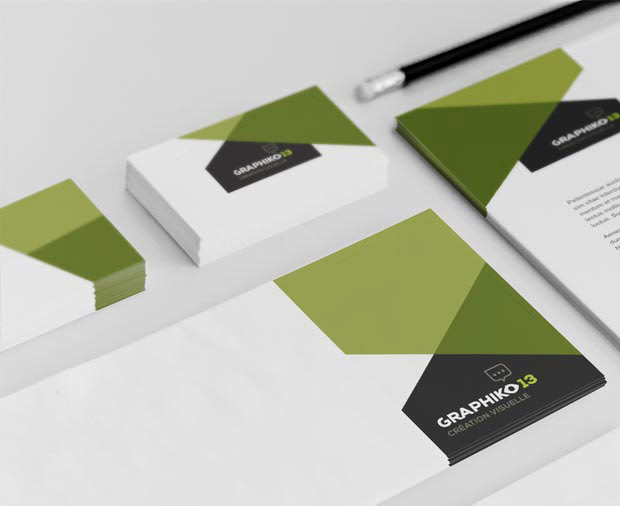 Papeterie et cartes de visite graphiko13